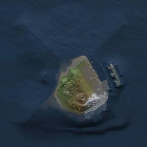 Thumbnail Rust Map: Procedural Map, Size: 1000, Seed: 10, 2 Monuments