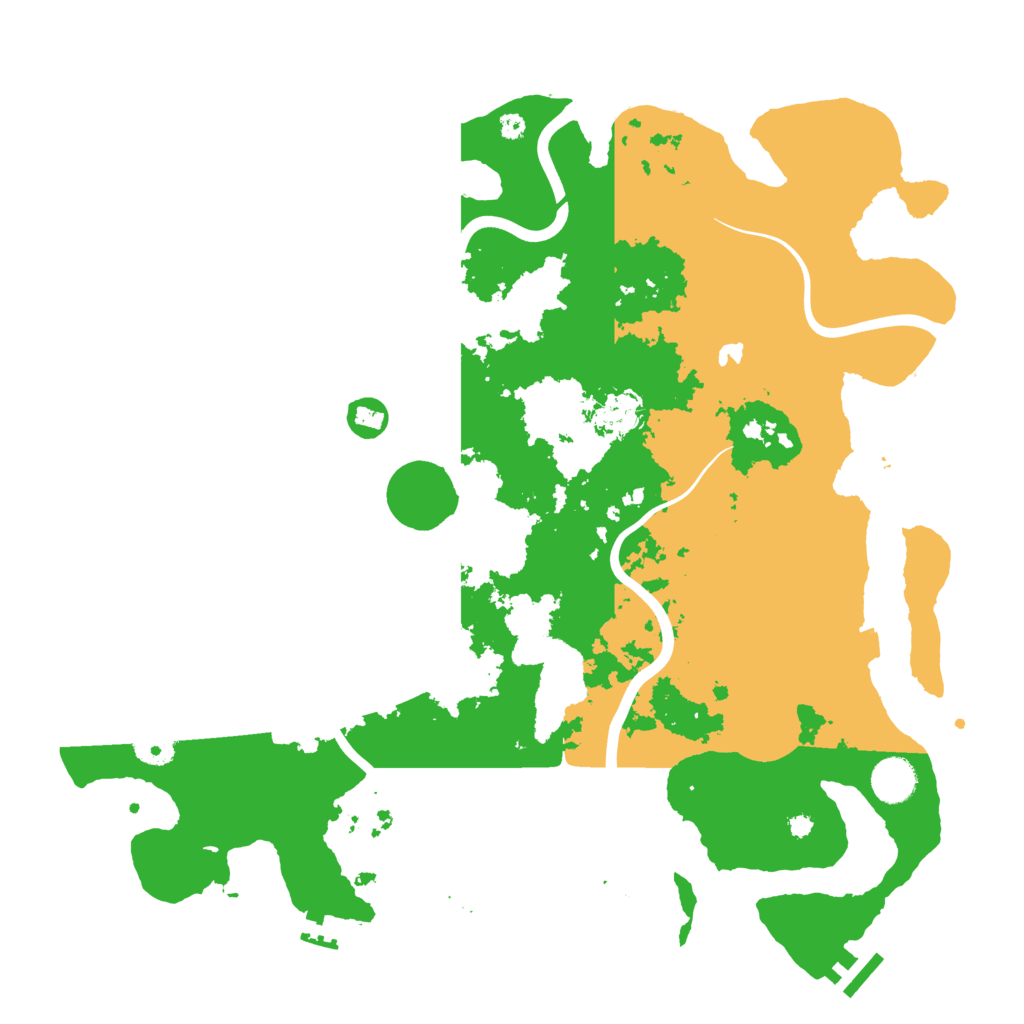 Biome Rust Map: Procedural Map, Size: 4000, Seed: 381680399