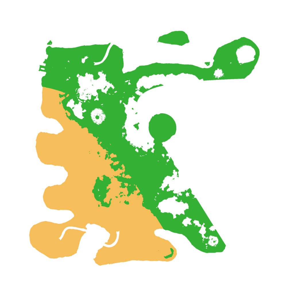 Biome Rust Map: Procedural Map, Size: 3000, Seed: 1546