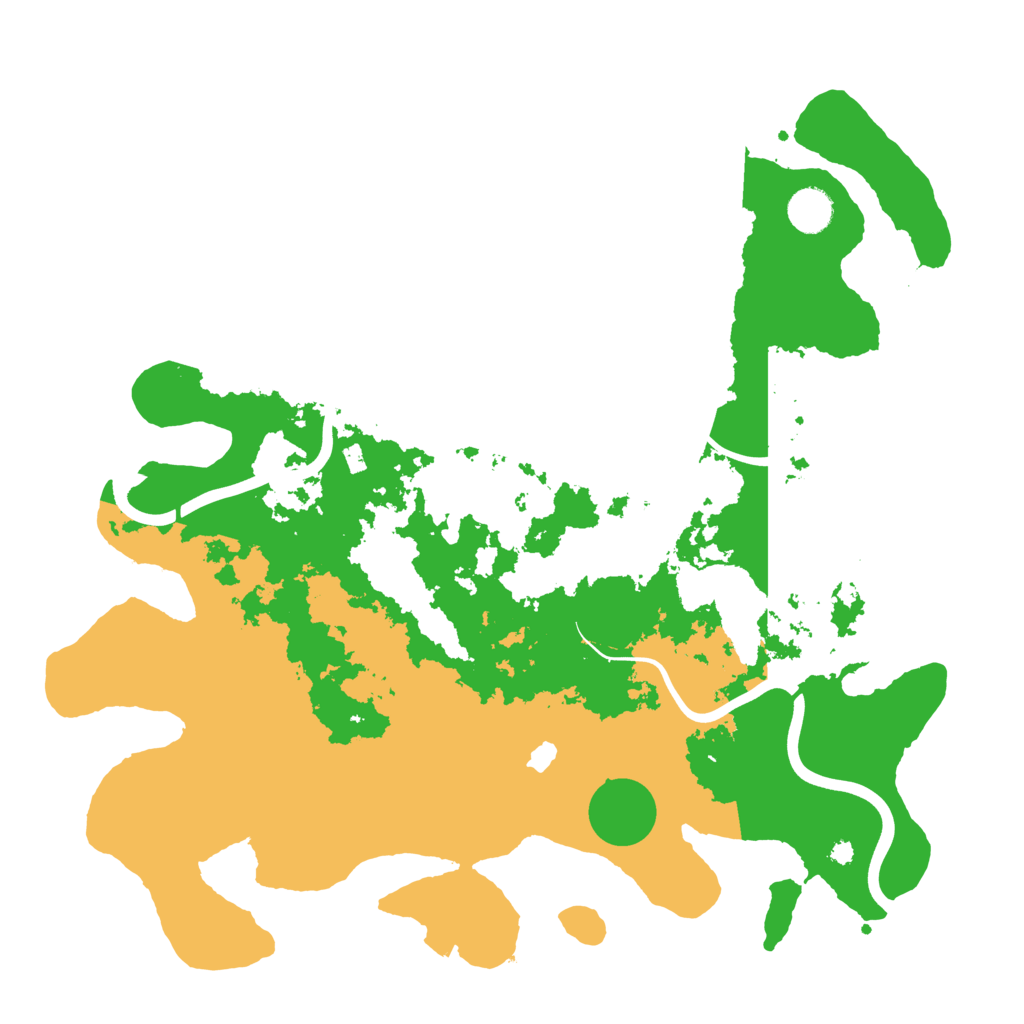 Biome Rust Map: Procedural Map, Size: 4000, Seed: 816306