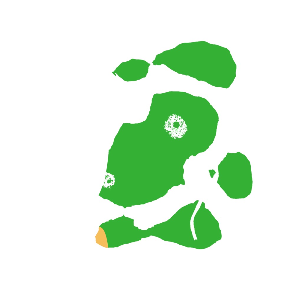 Biome Rust Map: Procedural Map, Size: 2000, Seed: 1980