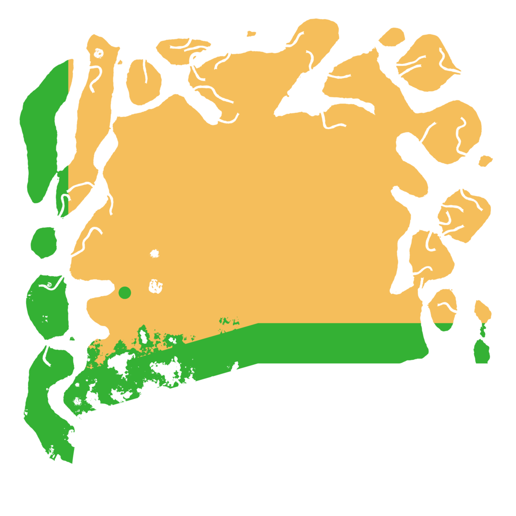 Biome Rust Map: Procedural Map, Size: 5500, Seed: 2234