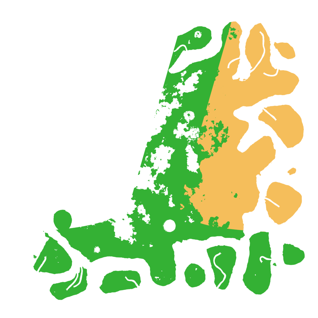 Biome Rust Map: Procedural Map, Size: 4600, Seed: 10842135