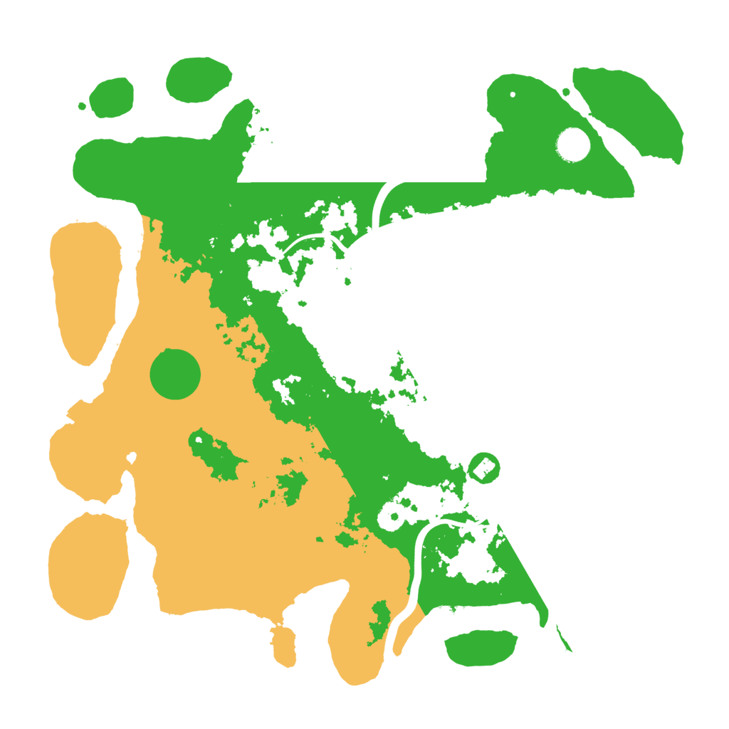 Biome Rust Map: Procedural Map, Size: 3800, Seed: 435420