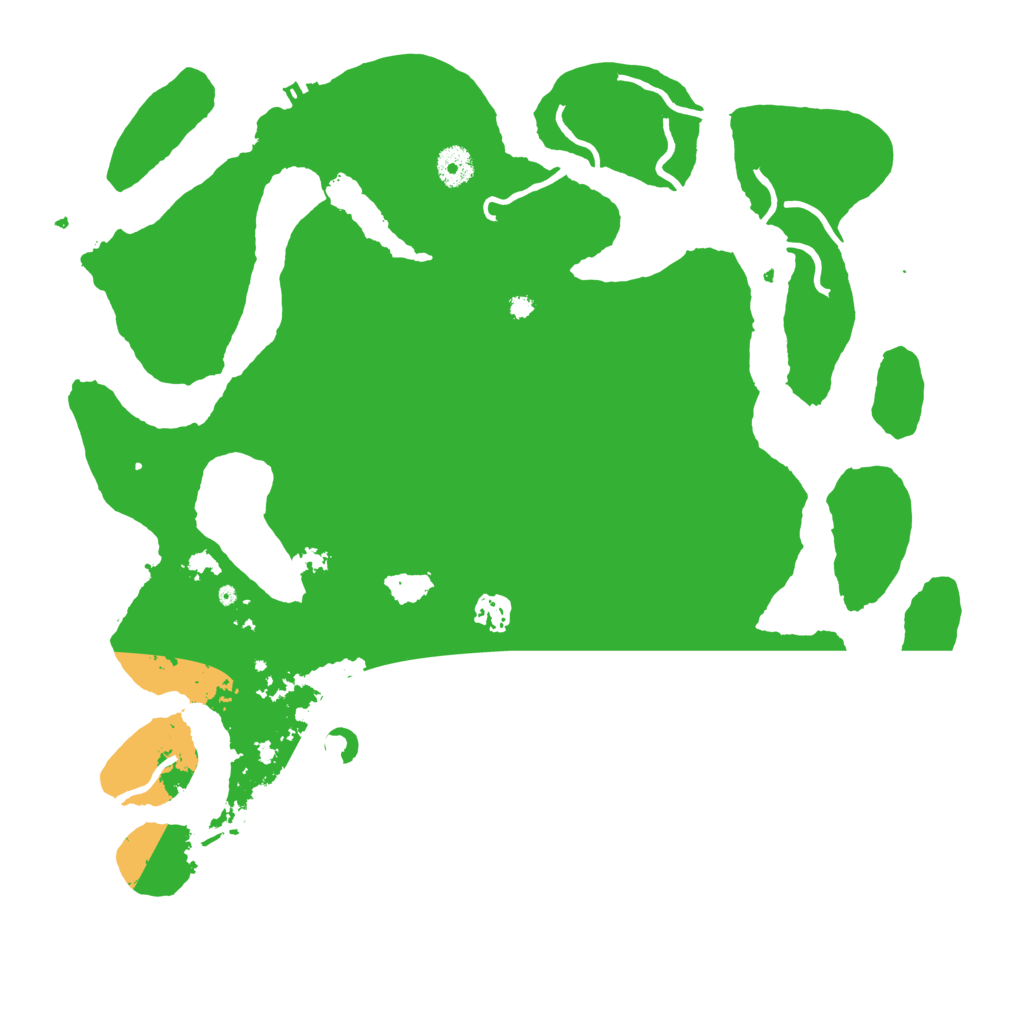 Biome Rust Map: Procedural Map, Size: 4000, Seed: 35586