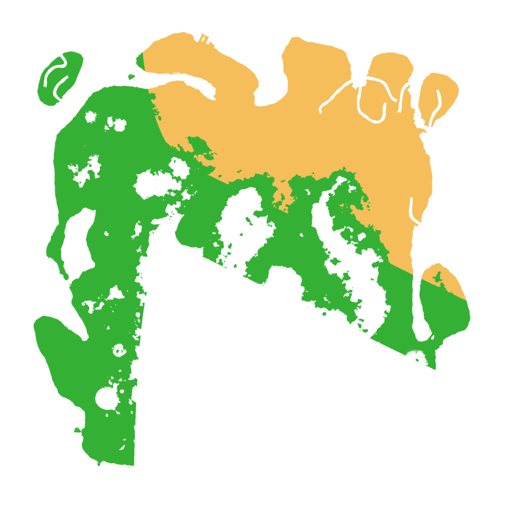 Biome Rust Map: Procedural Map, Size: 4000, Seed: 97918