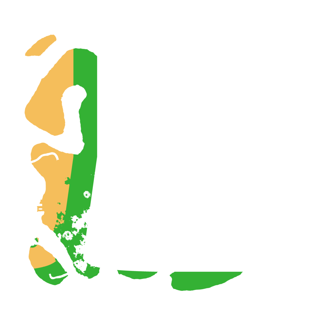 Biome Rust Map: Procedural Map, Size: 3500, Seed: 748190754