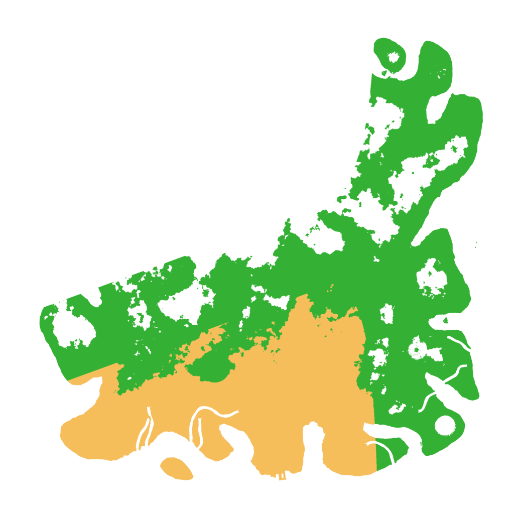 Biome Rust Map: Procedural Map, Size: 4500, Seed: 94652252