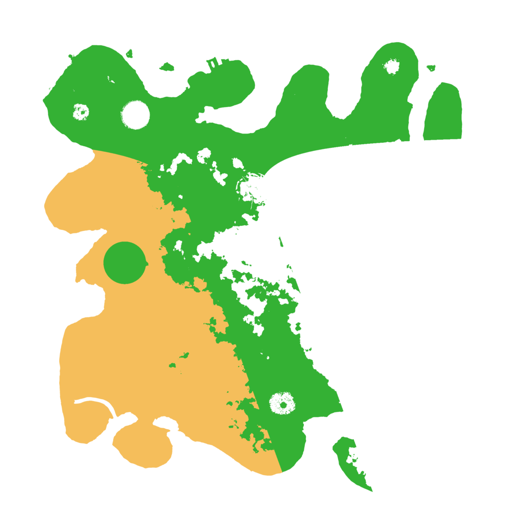 Biome Rust Map: Procedural Map, Size: 3250, Seed: 66611266