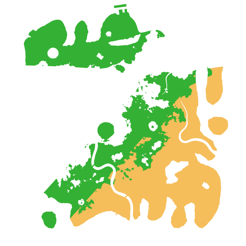 Biome Rust Map: Procedural Map, Size: 4000, Seed: 716584946