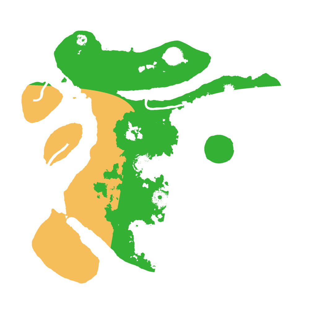 Biome Rust Map: Procedural Map, Size: 3000, Seed: 595