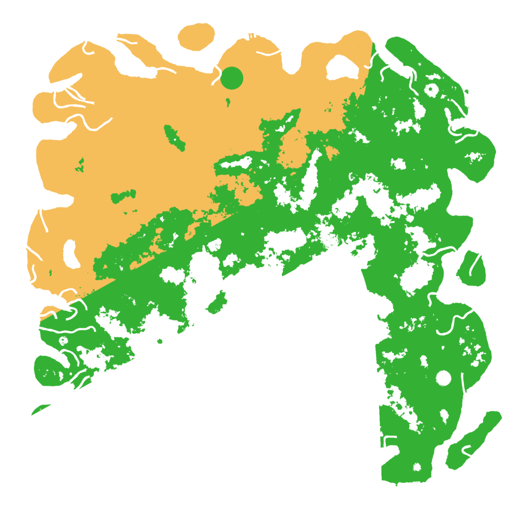 Biome Rust Map: Procedural Map, Size: 6000, Seed: 34624636