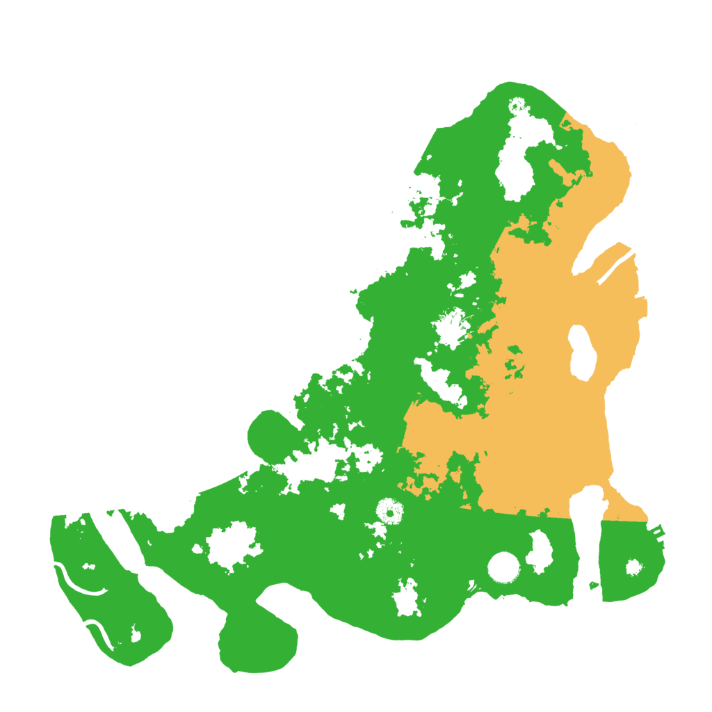 Biome Rust Map: Procedural Map, Size: 4000, Seed: 251988