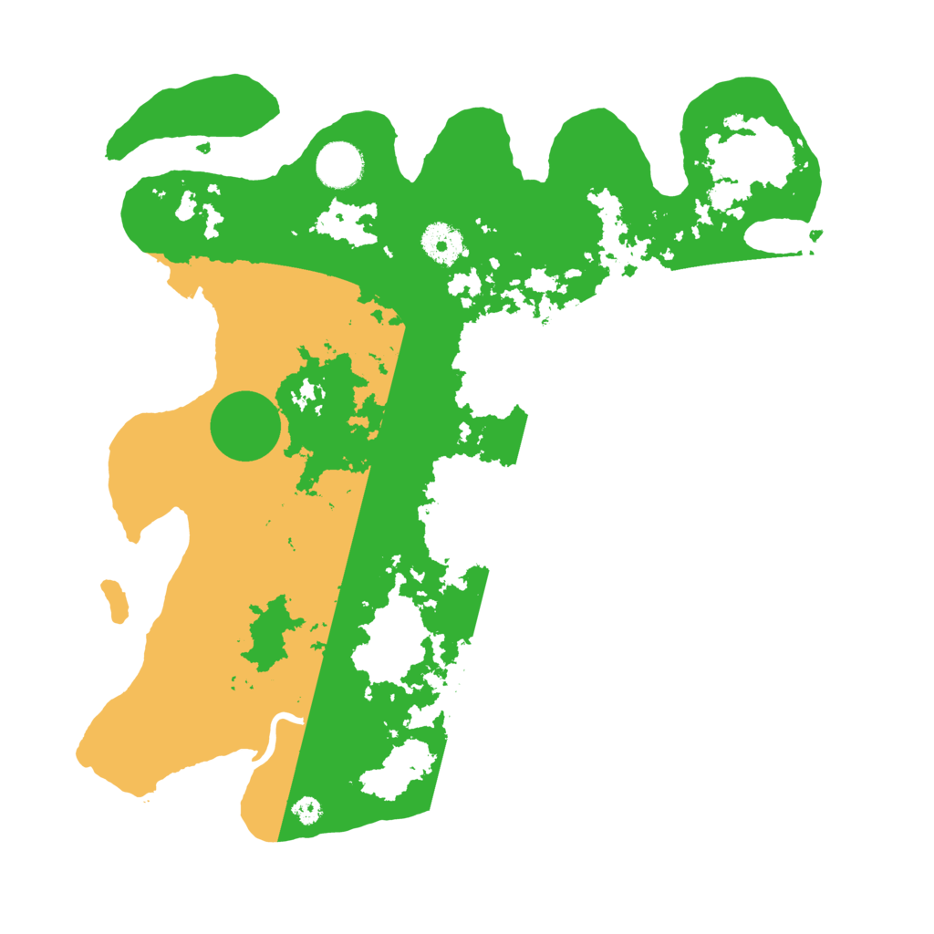 Biome Rust Map: Procedural Map, Size: 3500, Seed: 556