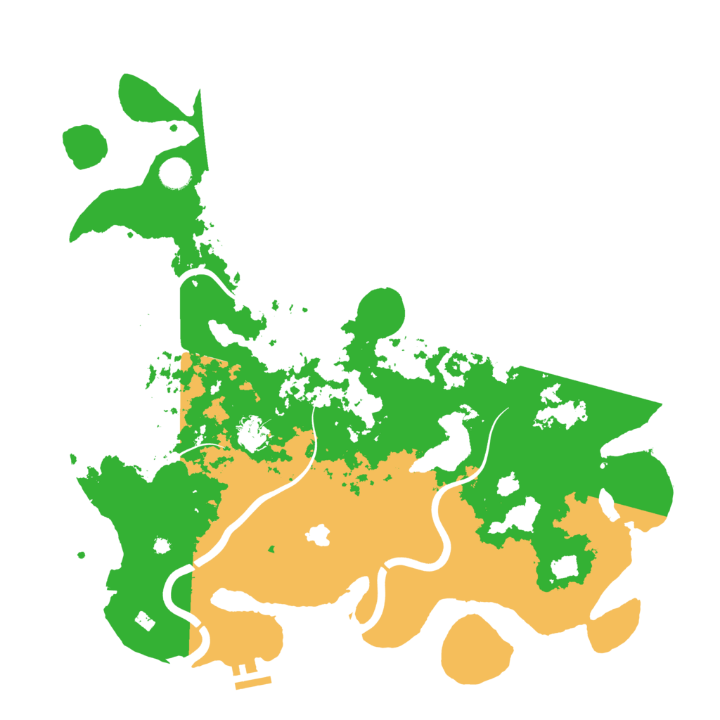 Biome Rust Map: Procedural Map, Size: 4000, Seed: 66004