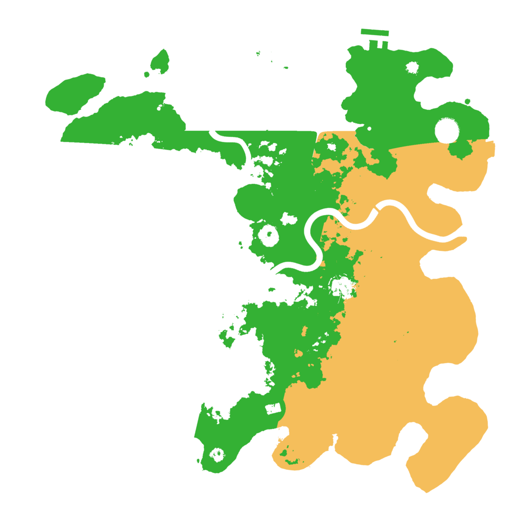 Biome Rust Map: Procedural Map, Size: 3800, Seed: 1742266293