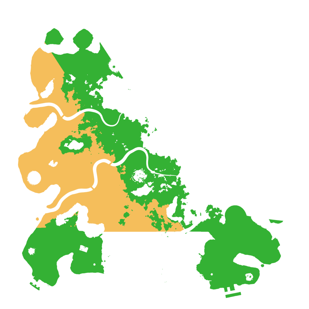 Biome Rust Map: Procedural Map, Size: 4000, Seed: 3568745