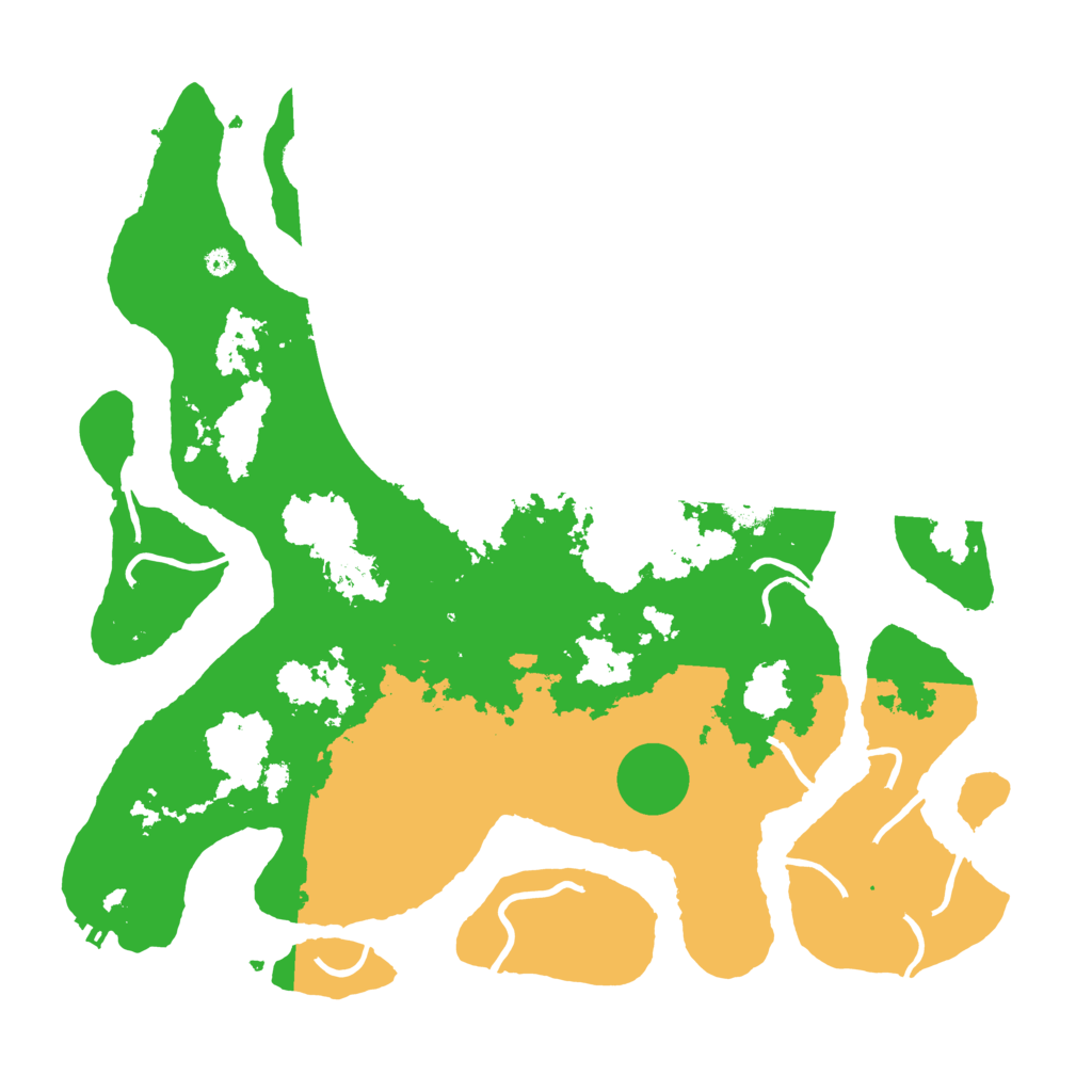 Biome Rust Map: Procedural Map, Size: 4000, Seed: 53867113