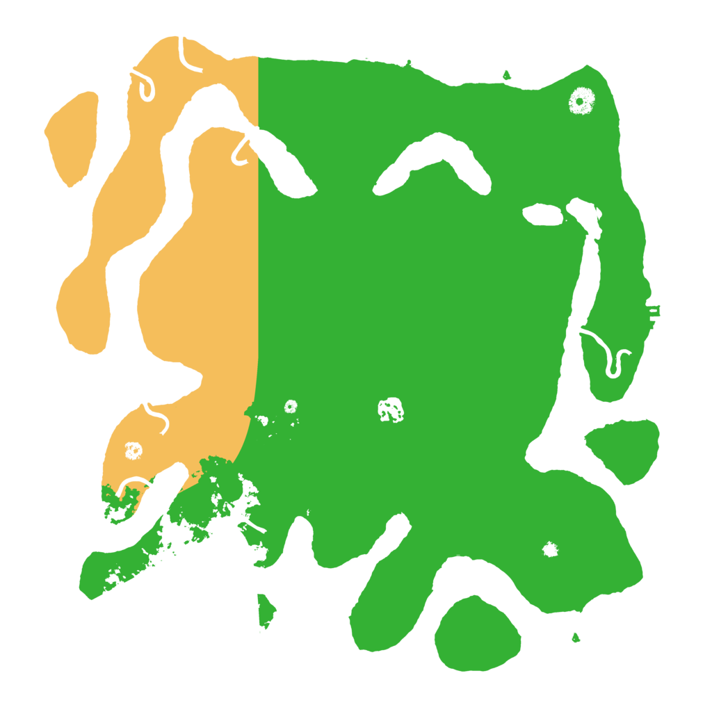 Biome Rust Map: Procedural Map, Size: 4000, Seed: 37358496