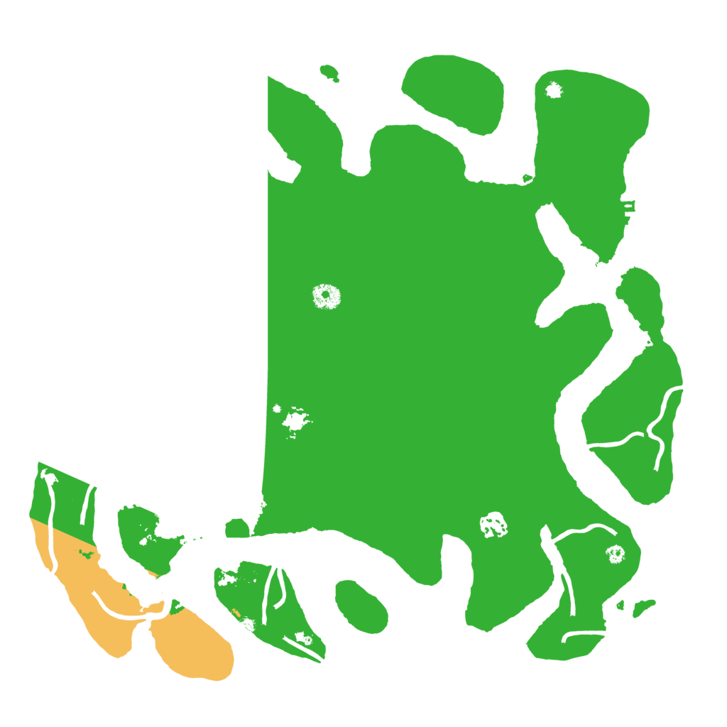 Biome Rust Map: Procedural Map, Size: 4000, Seed: 1359543002