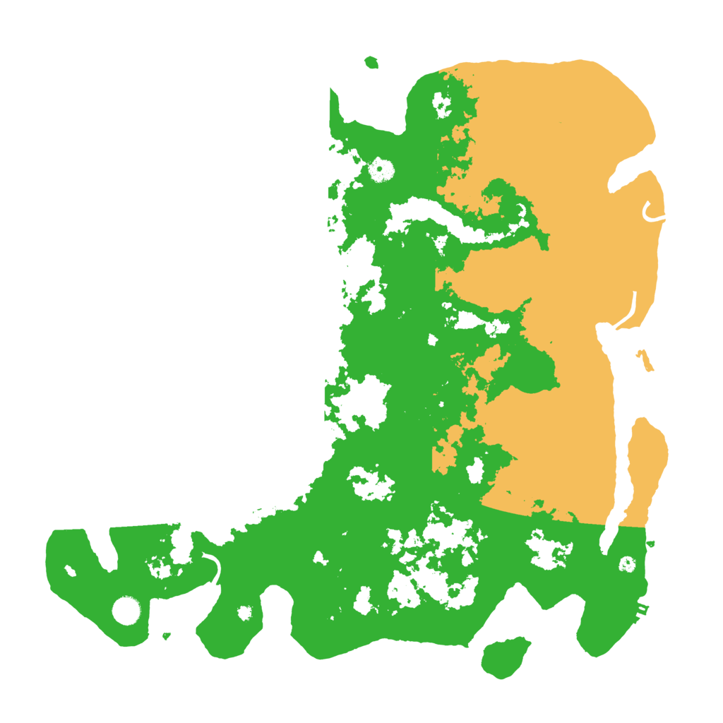 Biome Rust Map: Procedural Map, Size: 4500, Seed: 1160764464