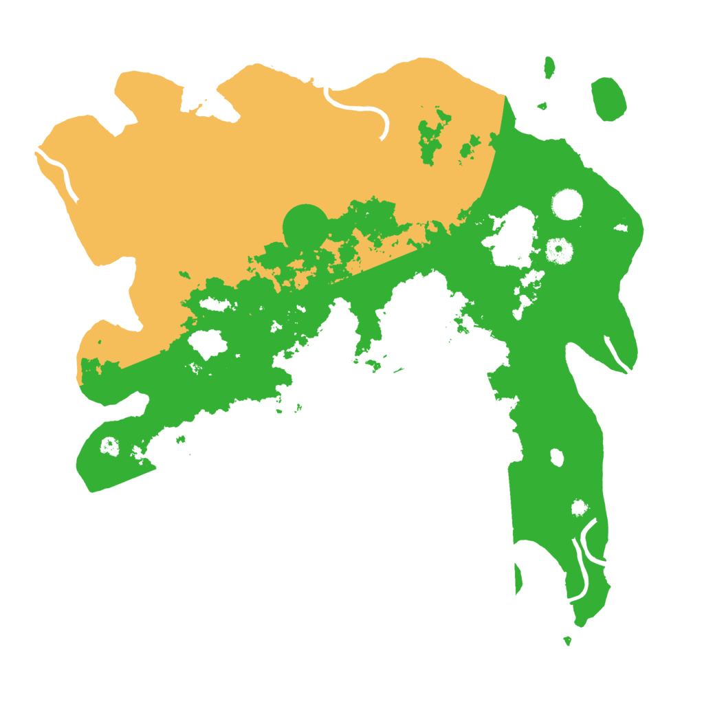 Biome Rust Map: Procedural Map, Size: 4000, Seed: 923353
