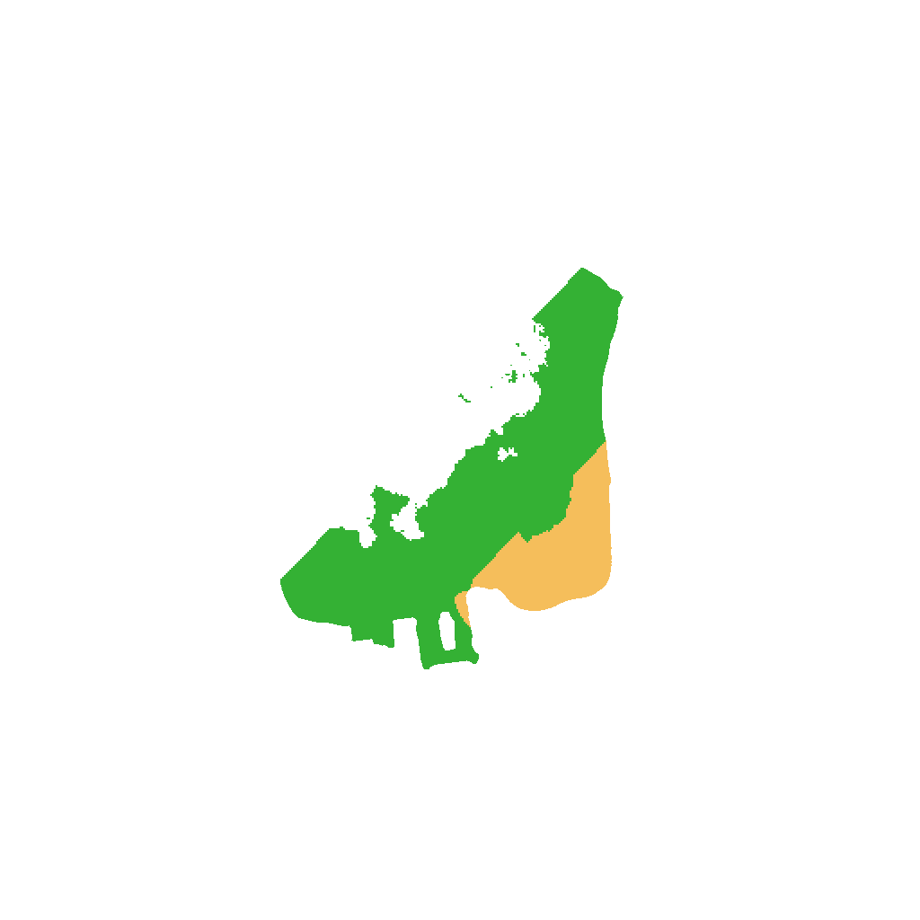 Biome Rust Map: Procedural Map, Size: 1000, Seed: 1233