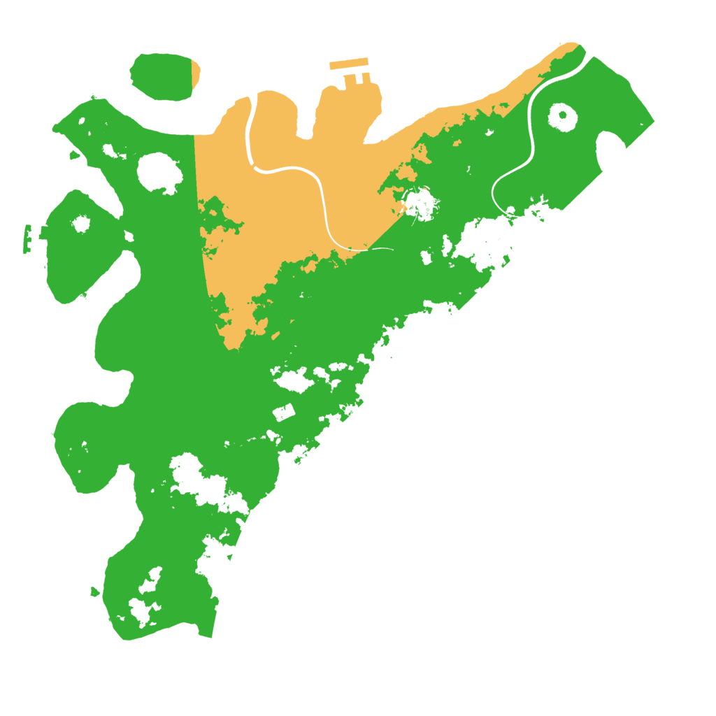 Biome Rust Map: Procedural Map, Size: 3750, Seed: 30266371