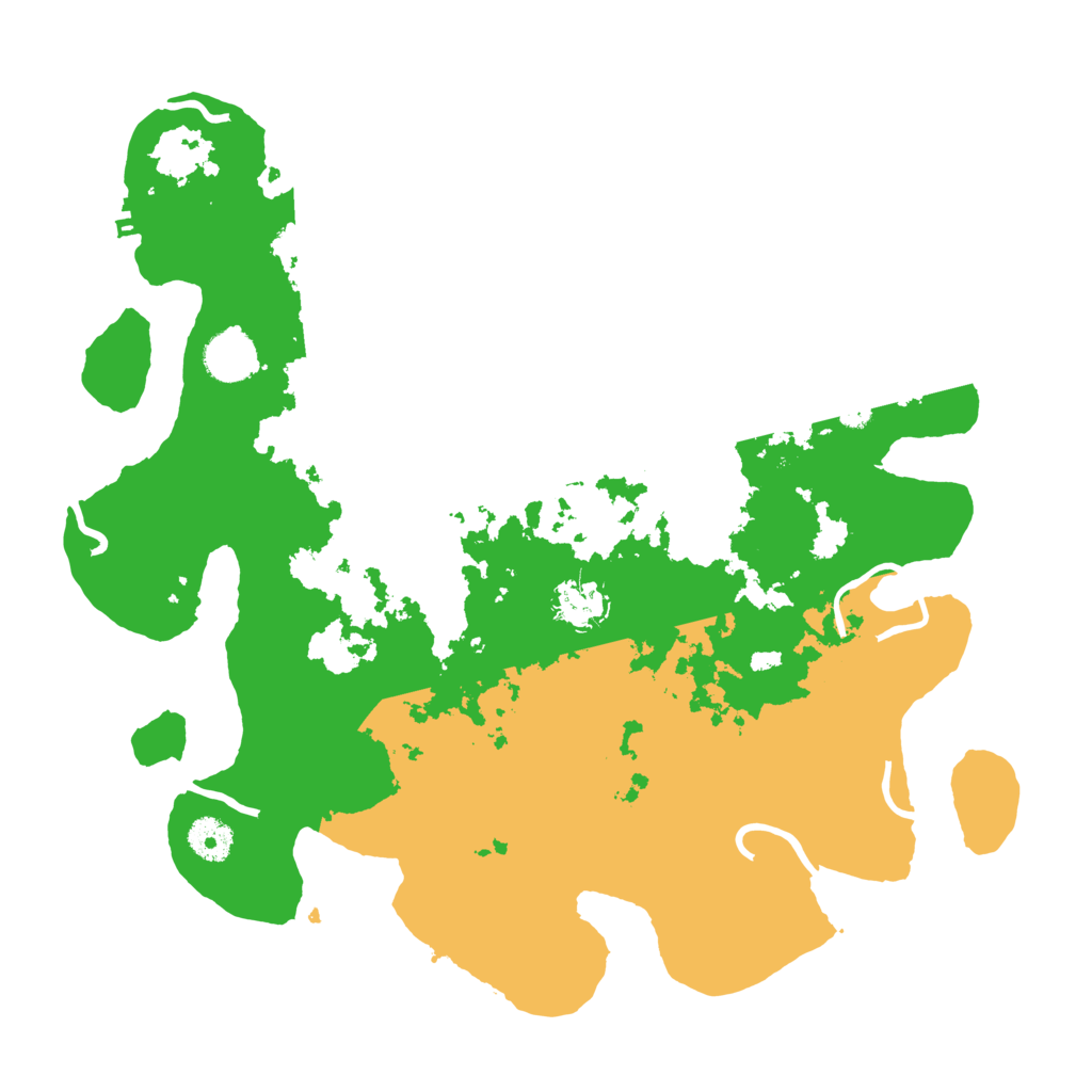 Biome Rust Map: Procedural Map, Size: 3750, Seed: 158163403