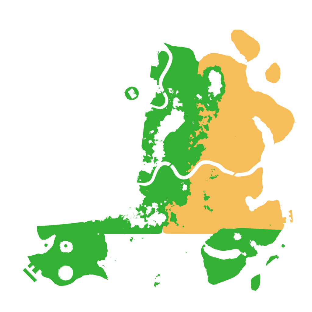 Biome Rust Map: Procedural Map, Size: 3750, Seed: 273943921