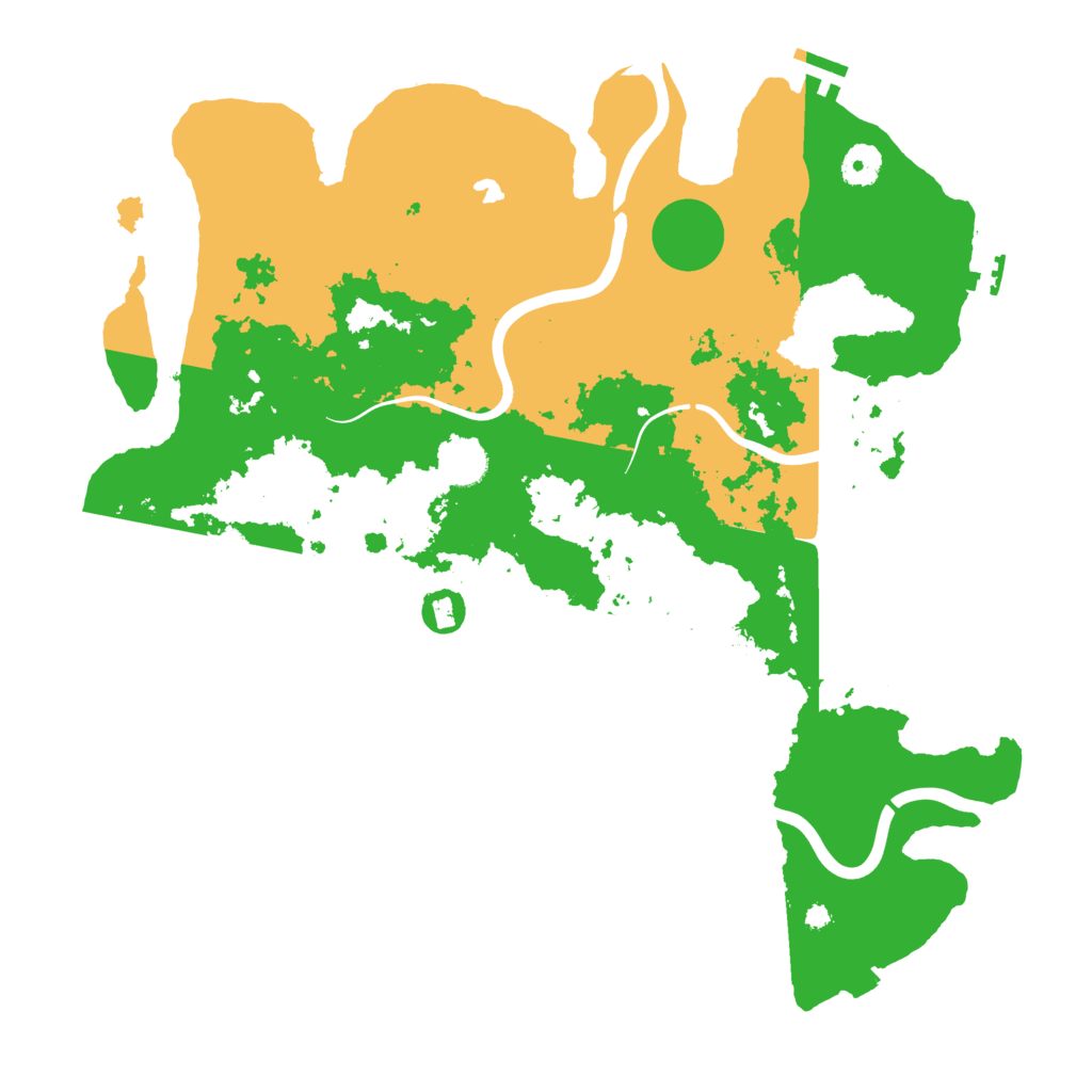 Biome Rust Map: Procedural Map, Size: 4000, Seed: 900643