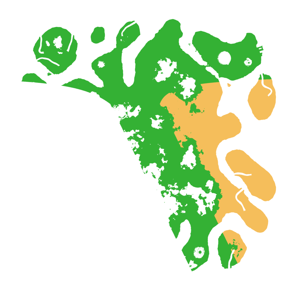 Biome Rust Map: Procedural Map, Size: 4000, Seed: 583711