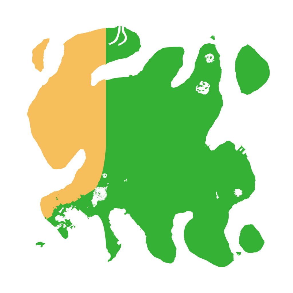 Biome Rust Map: Procedural Map, Size: 3250, Seed: 658311821