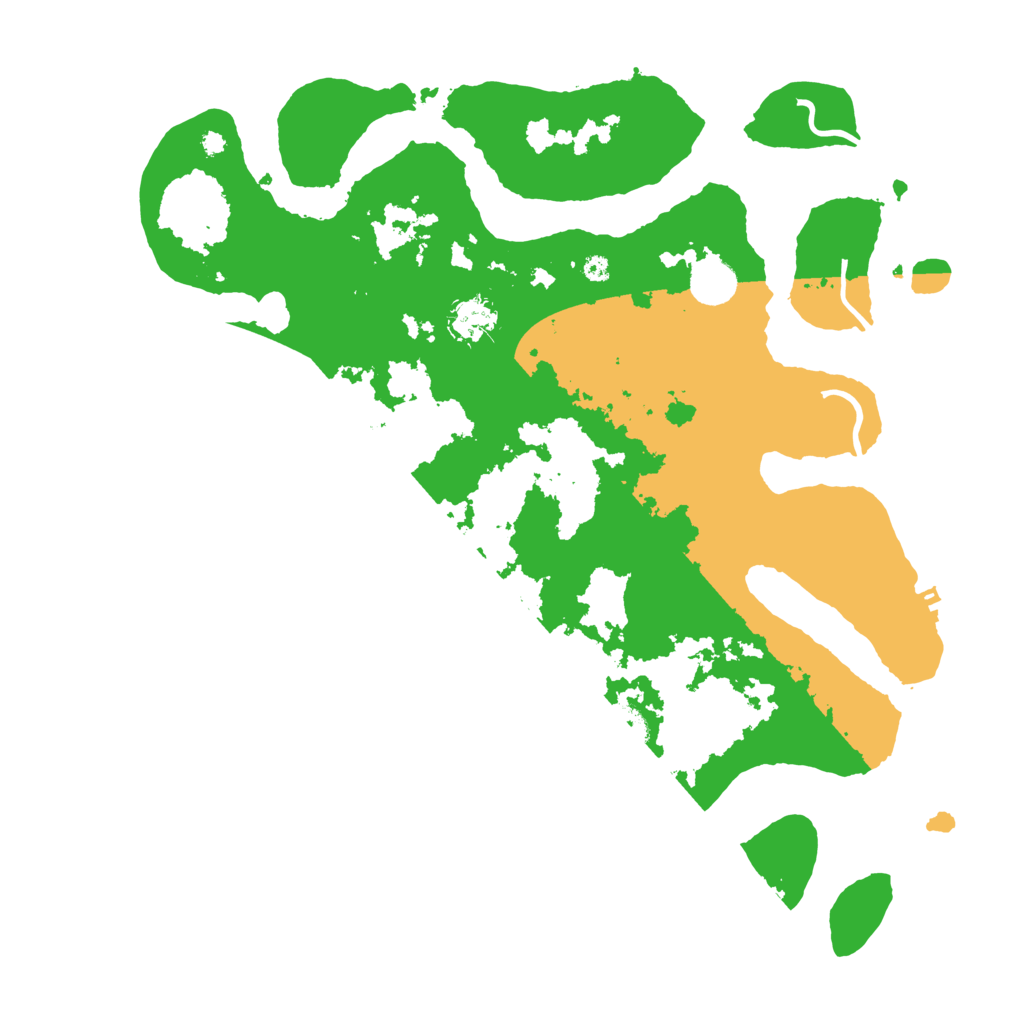 Biome Rust Map: Procedural Map, Size: 4000, Seed: 431448