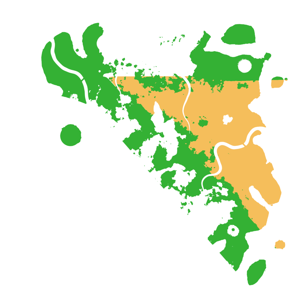 Biome Rust Map: Procedural Map, Size: 4000, Seed: 431448