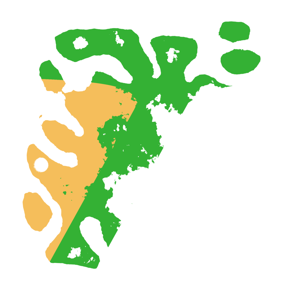 Biome Rust Map: Barren, Size: 3640, Seed: 712372