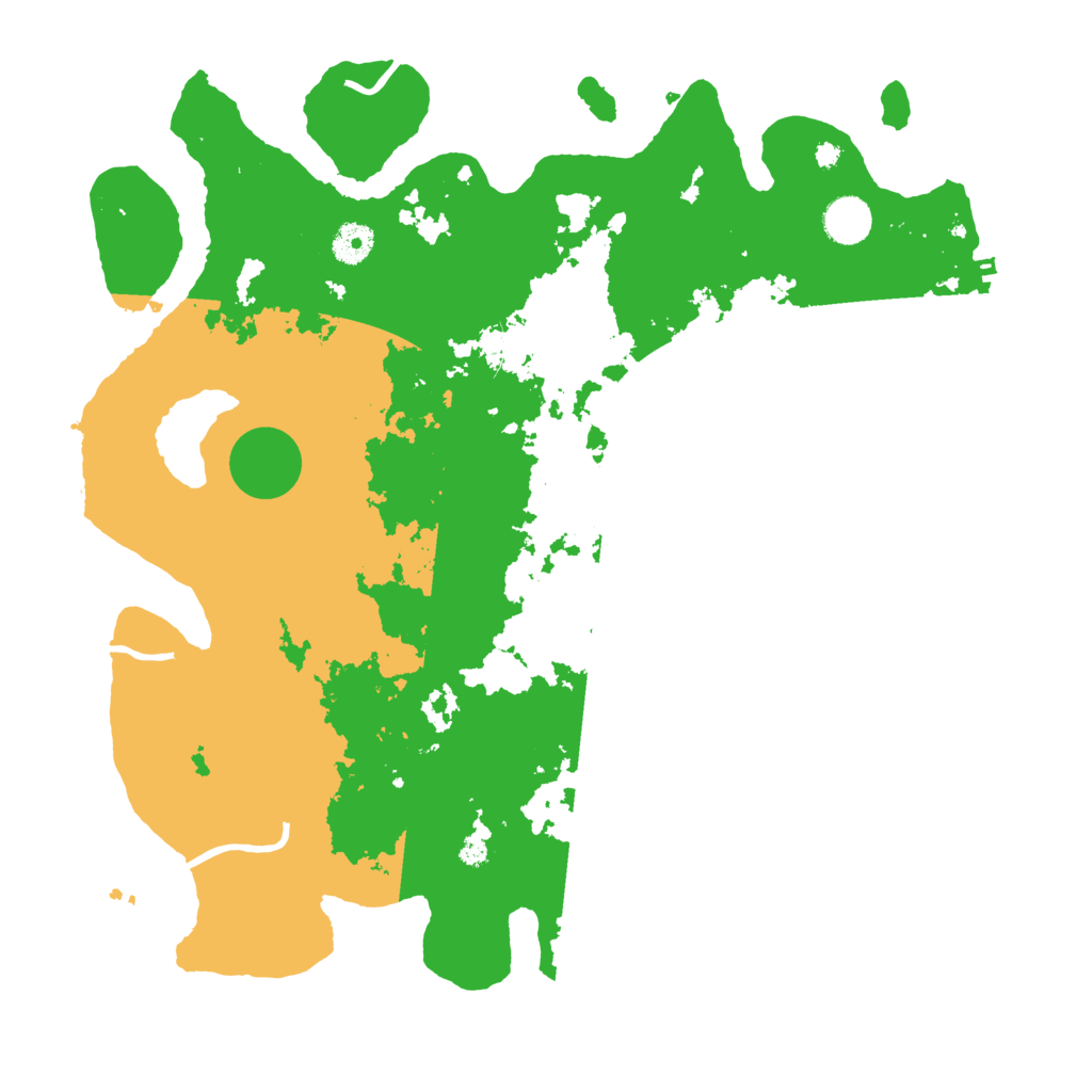 Biome Rust Map: Procedural Map, Size: 4000, Seed: 5238420