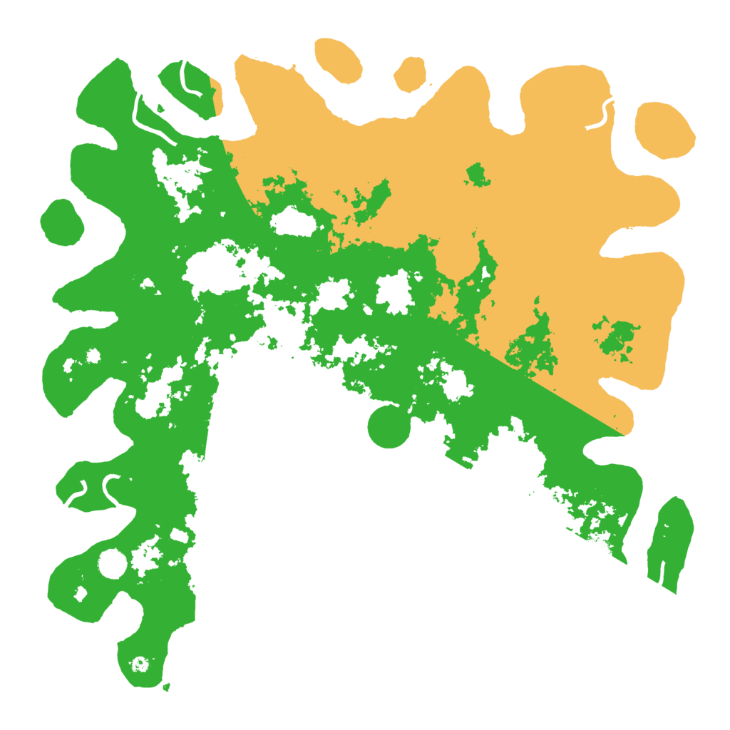 Biome Rust Map: Procedural Map, Size: 4500, Seed: 3619