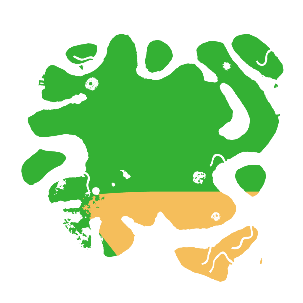 Biome Rust Map: Procedural Map, Size: 3550, Seed: 865984