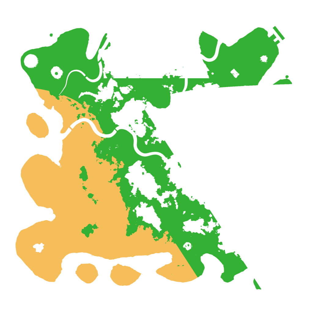 Biome Rust Map: Procedural Map, Size: 4000, Seed: 53
