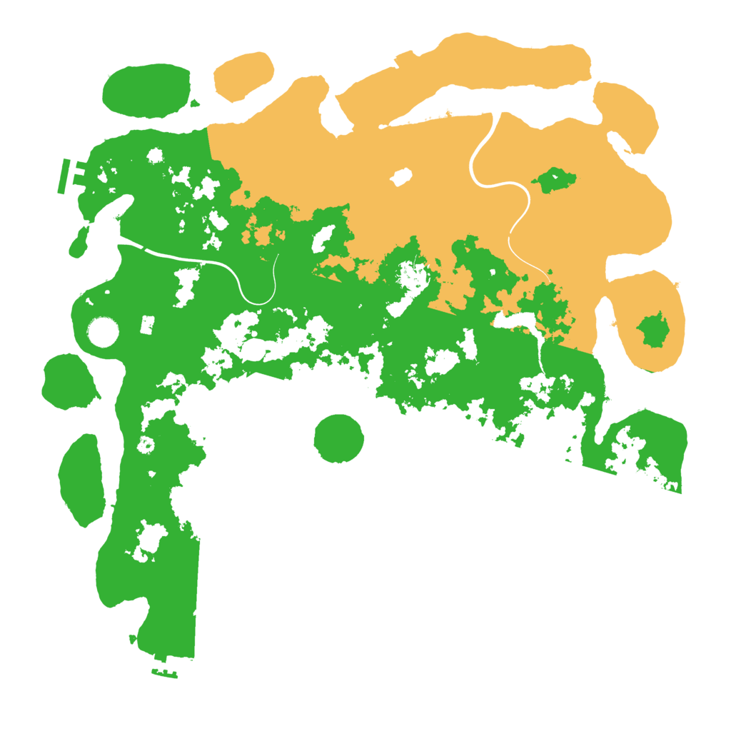 Biome Rust Map: Procedural Map, Size: 4200, Seed: 720