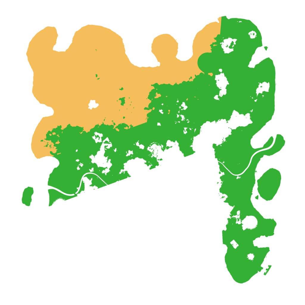 Biome Rust Map: Procedural Map, Size: 4000, Seed: 106151921