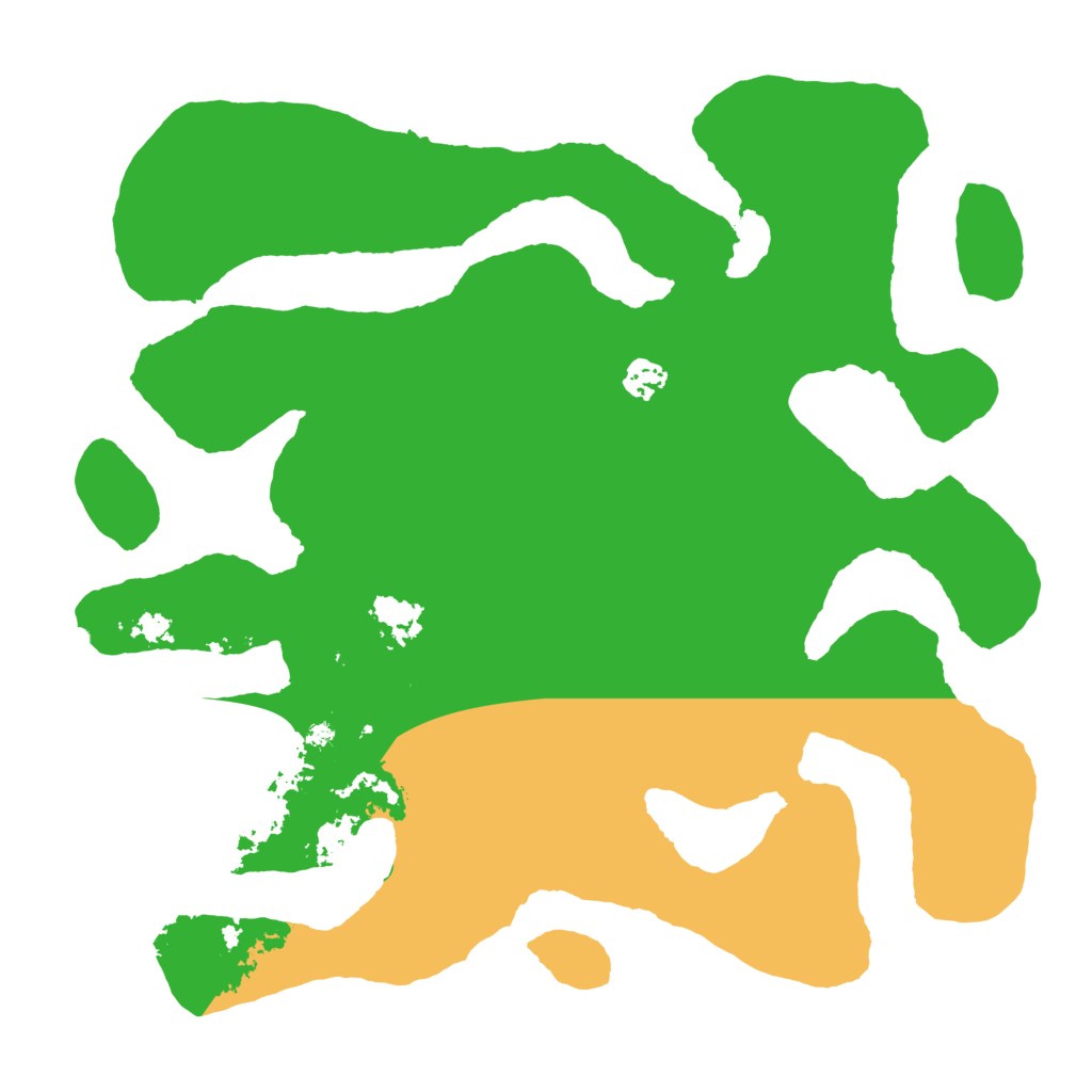 Biome Rust Map: Barren, Size: 4000, Seed: 10122