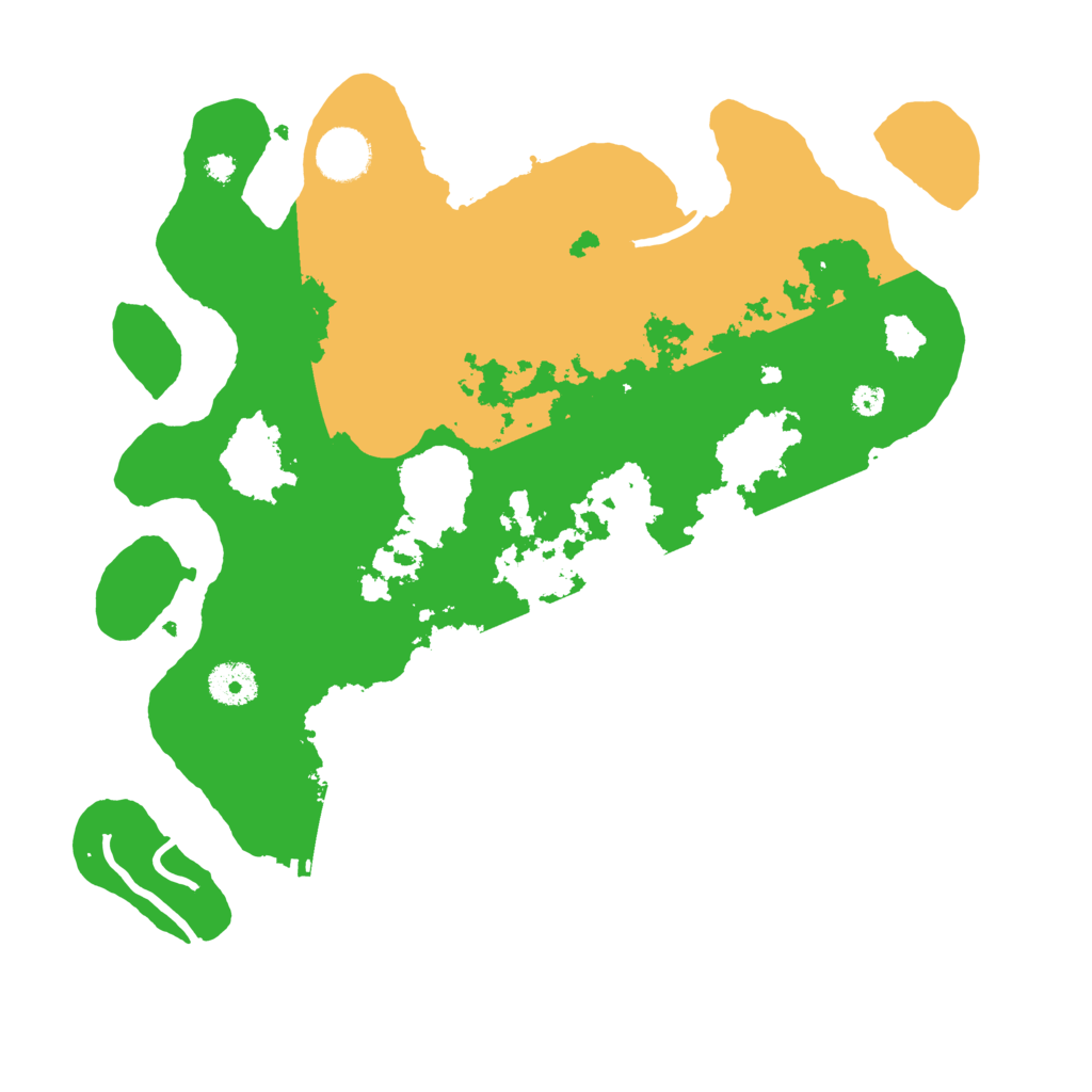 Biome Rust Map: Procedural Map, Size: 3550, Seed: 509262