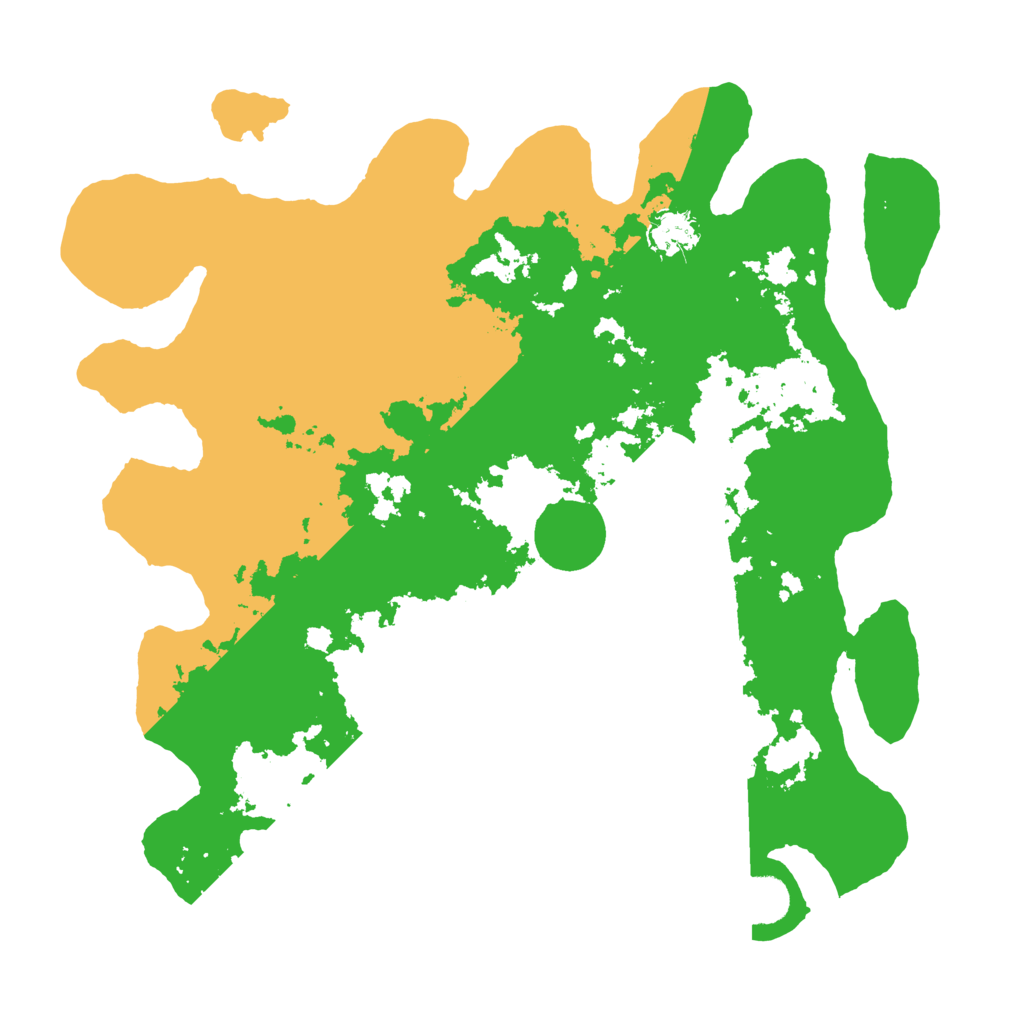 Biome Rust Map: Barren, Size: 3850, Seed: 43576