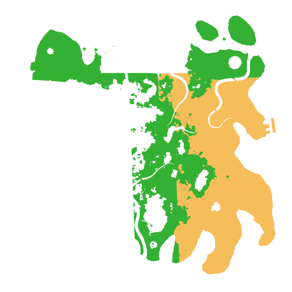 Biome Rust Map: Procedural Map, Size: 4000, Seed: 1012022