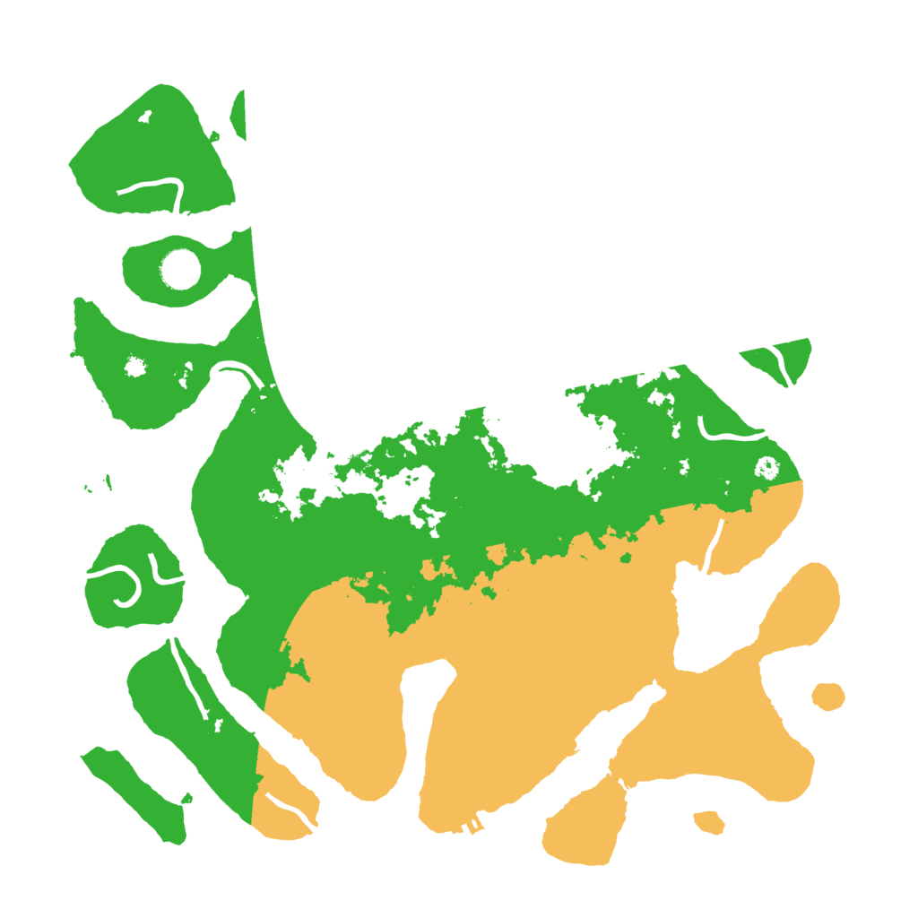 Biome Rust Map: Procedural Map, Size: 4000, Seed: 636109