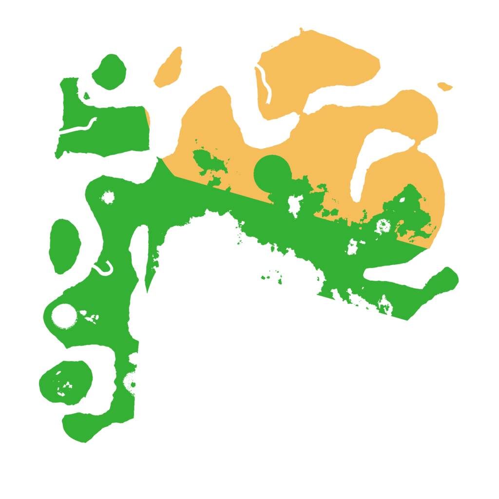 Biome Rust Map: Procedural Map, Size: 3550, Seed: 414931