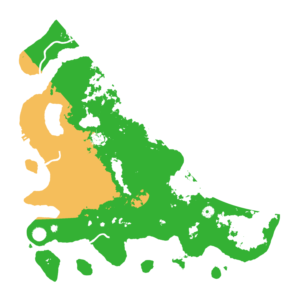 Biome Rust Map: Procedural Map, Size: 3800, Seed: 16816439
