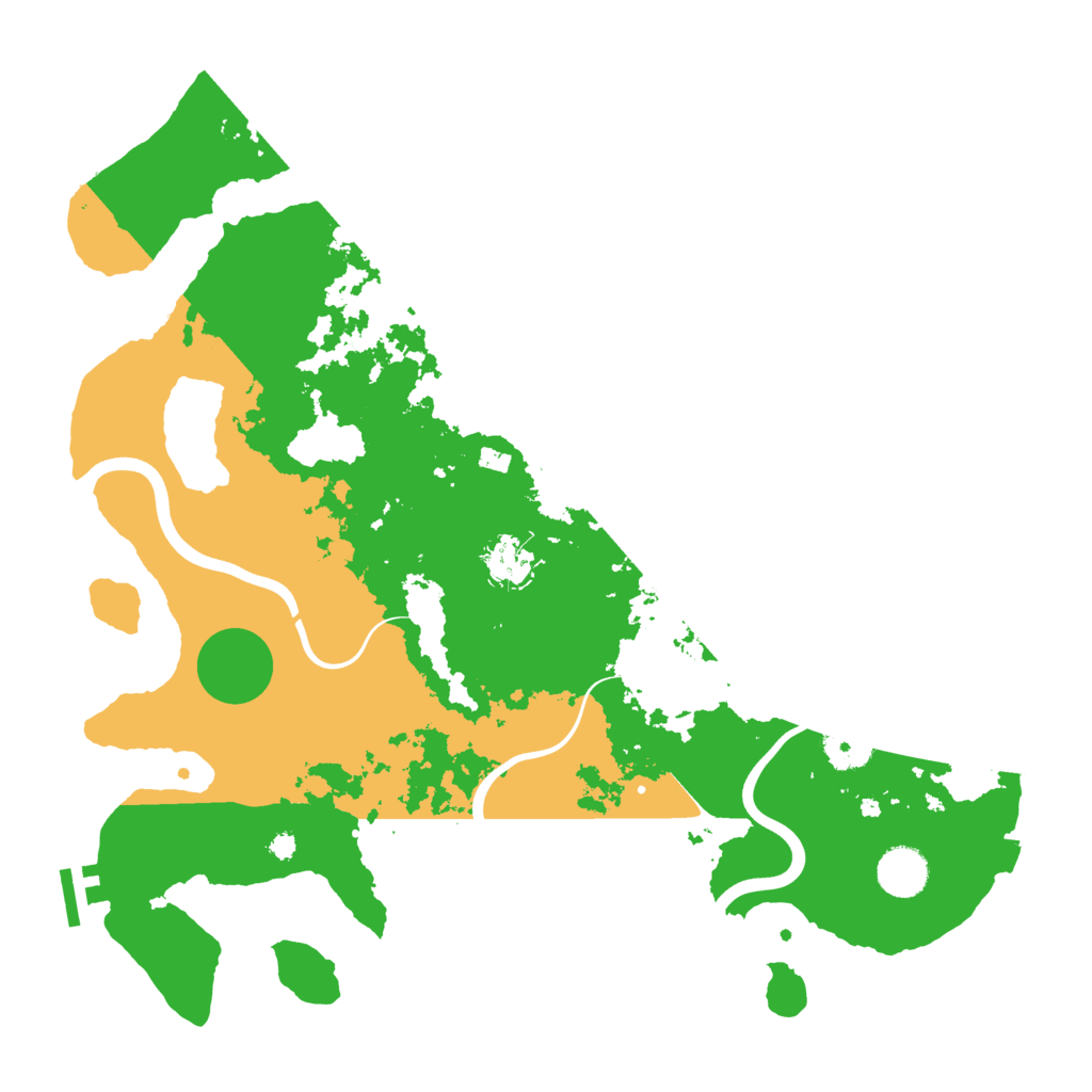 Biome Rust Map: Procedural Map, Size: 3800, Seed: 16816439
